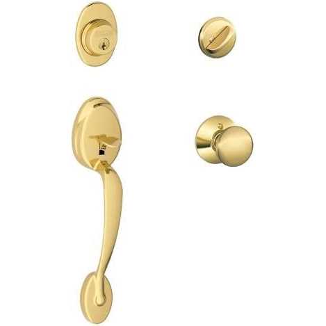 Schlage Camelot Single Cylinder Deadbolt - Inhomebuy