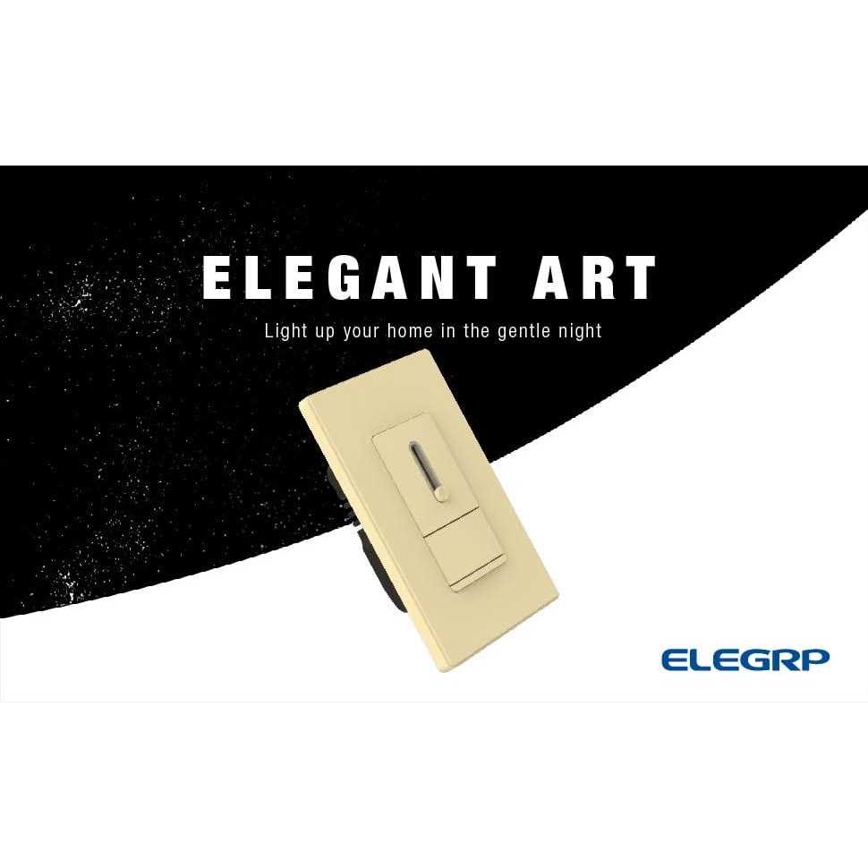 ELEGRP 15 AMP Single Outlet GFCI Adapter 3-Prong Grounded GFCI Adapter Plug - Inhomebuy