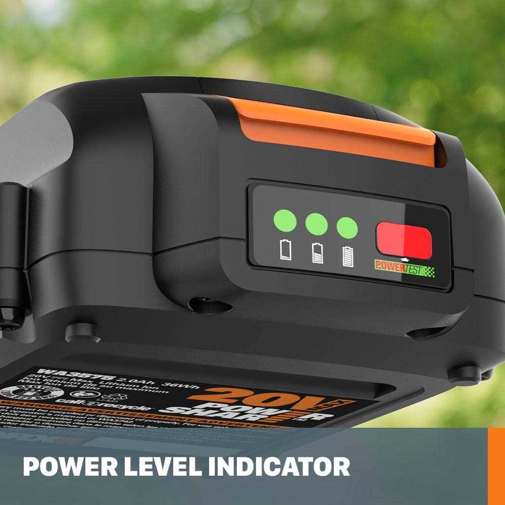 Worx 20V Lithium Battery 2.0Ah Wa3525 - Inhomebuy