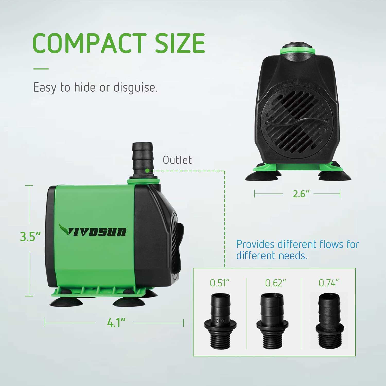 VIVOSUN 8 Feet Non-Insulated Flex Air Aluminum Ducting Dryer Vent Hose for HVAC Ventilation w/Two Stainless Steel Clamps - Inhomebuy