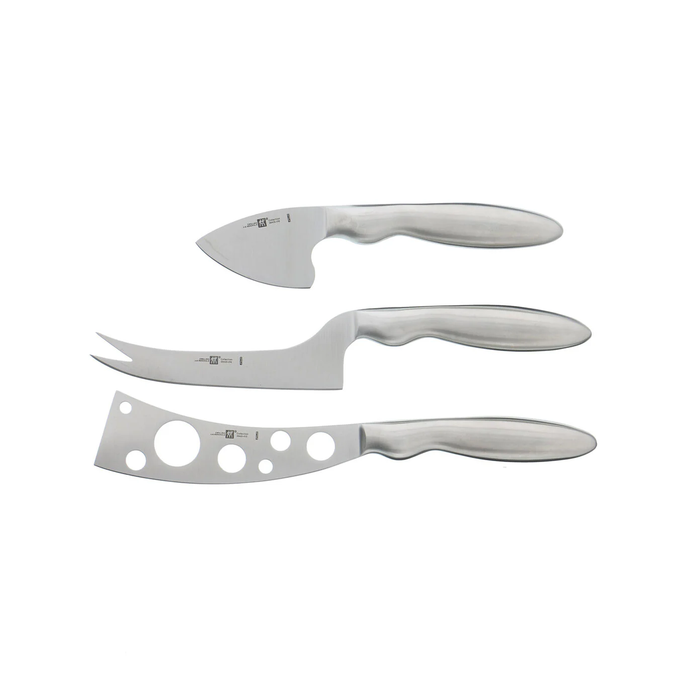 ZWILLING 3pc Stainless Steel Cheese Knife Set - Inhomebuy