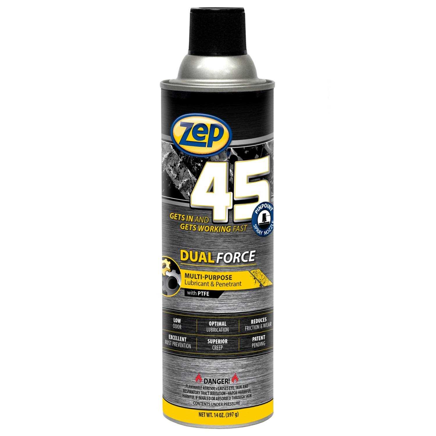 Zep 45 Dual-Force Lubricant/Penetrant 374301 - Inhomebuy