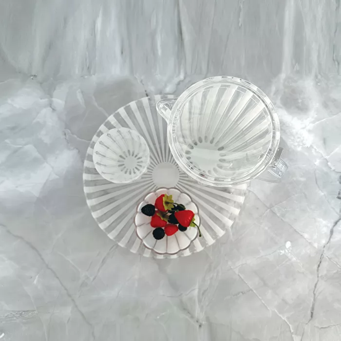 DolceVita Round Tray Mother of pearl - Inhomebuy