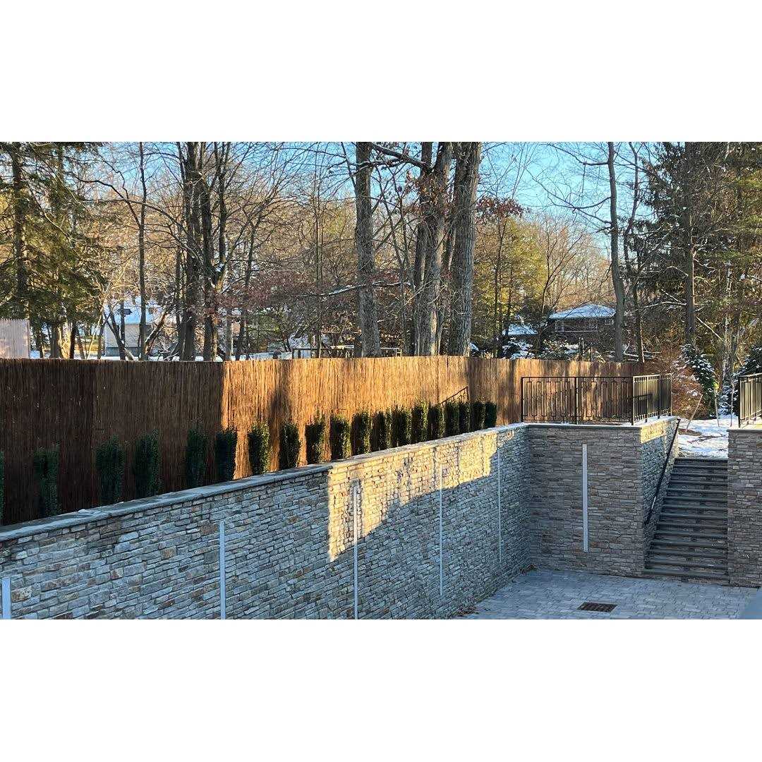 Twig Wood Privacy Screen MGP - Inhomebuy