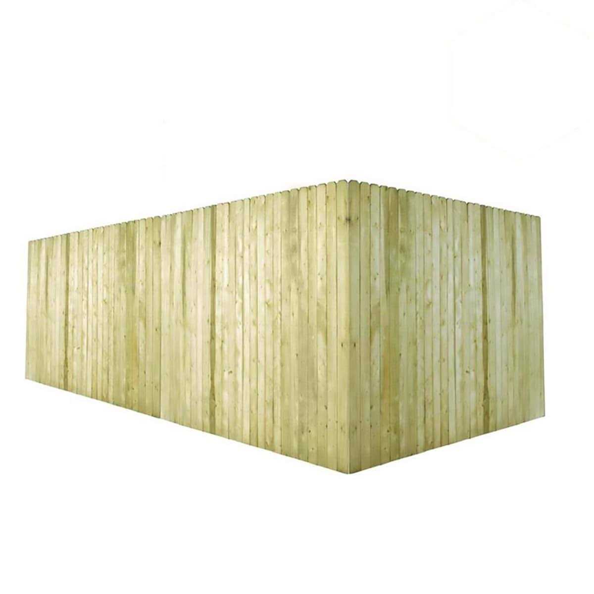 Lowe’s 6-ft x 8-ft Cedar Square-top Fence Panel 73098 - Inhomebuy
