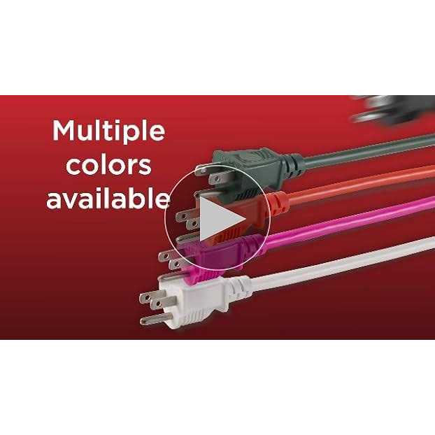 UltraPro Extension Cord 3-Outlet Power Strip - Inhomebuy