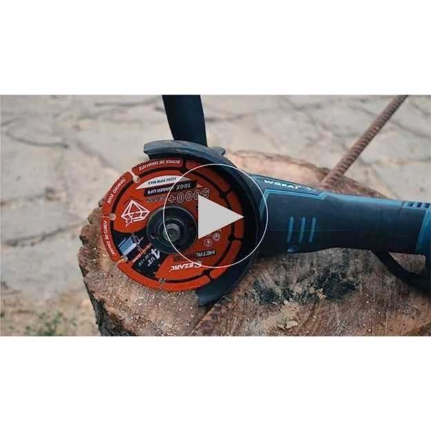 Ezarc Diamond Cutting Wheel 78 Inch for Metal, Cut Off Wheel with 5000+ Cuts on Rebar, Steel, Iron and Inox - Inhomebuy