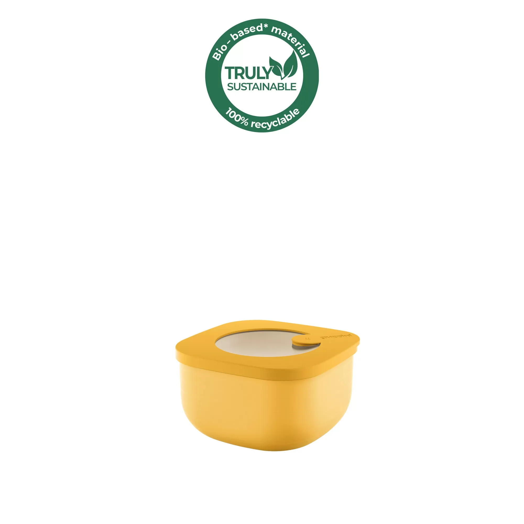 S STORE&MORE - Shallow Airtight Fridge/ Freezer/ Microwave Containers 450CC Mango Yellow - Inhomebuy