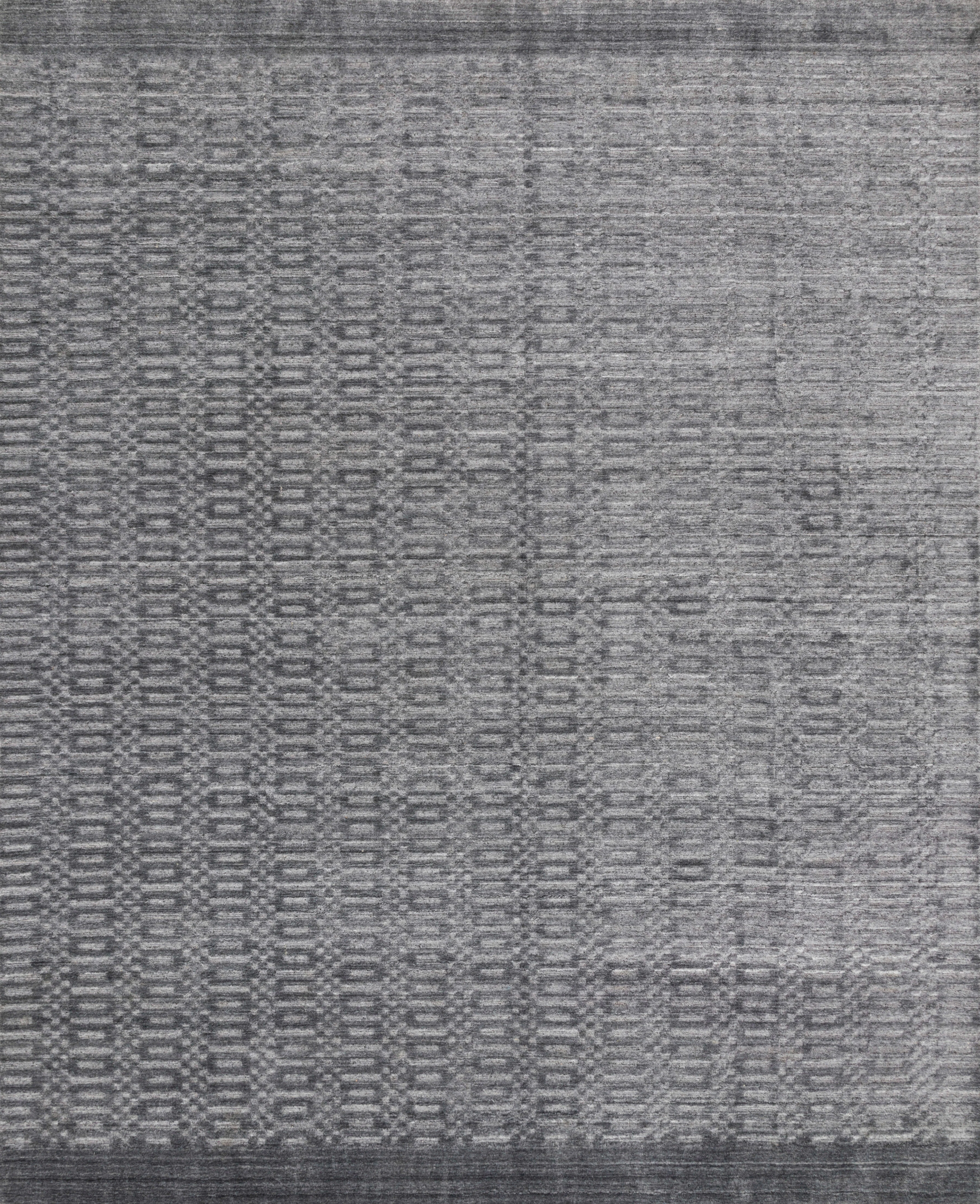Loloi Rugs Lennon Collection Rug in Steel - 9'6