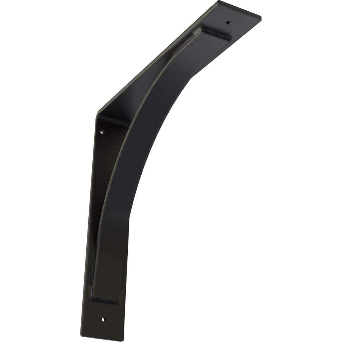 Ekena Millwork 3 inchw x inchd x inchh Morris Steel BRACKET - Inhomebuy