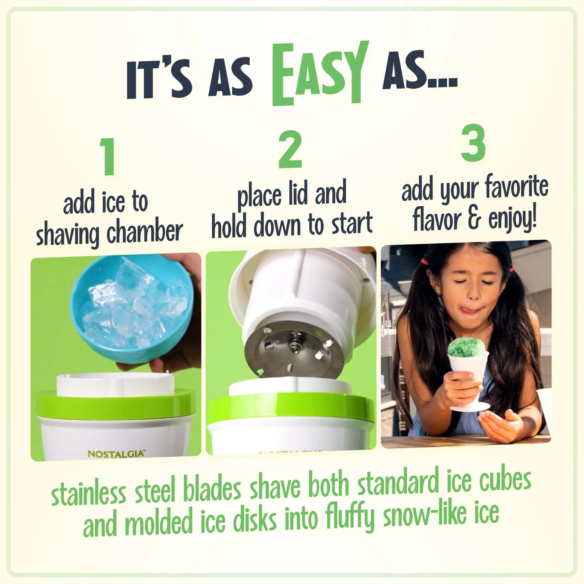 Electric Shave Ice & Snow Cone Maker - Inhomebuy