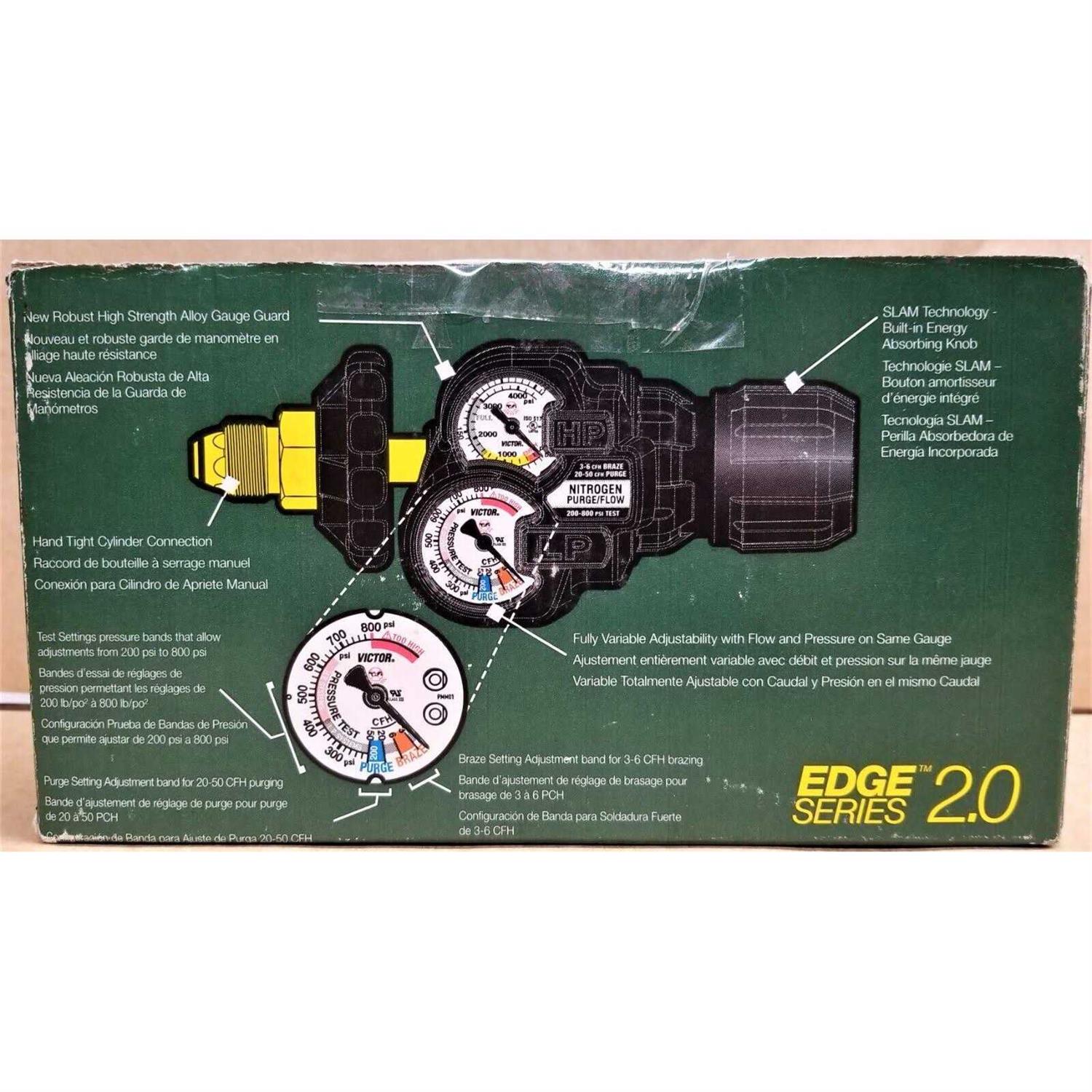 Victor 0781-3641 GAS Regulator,CGA 580 Inlet Connection - Inhomebuy