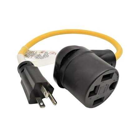 Parkworld 61643 Adapter Cord A/C 3 Prong Plug 6-15P to 10-50R Electric Stove Receptacle - Inhomebuy