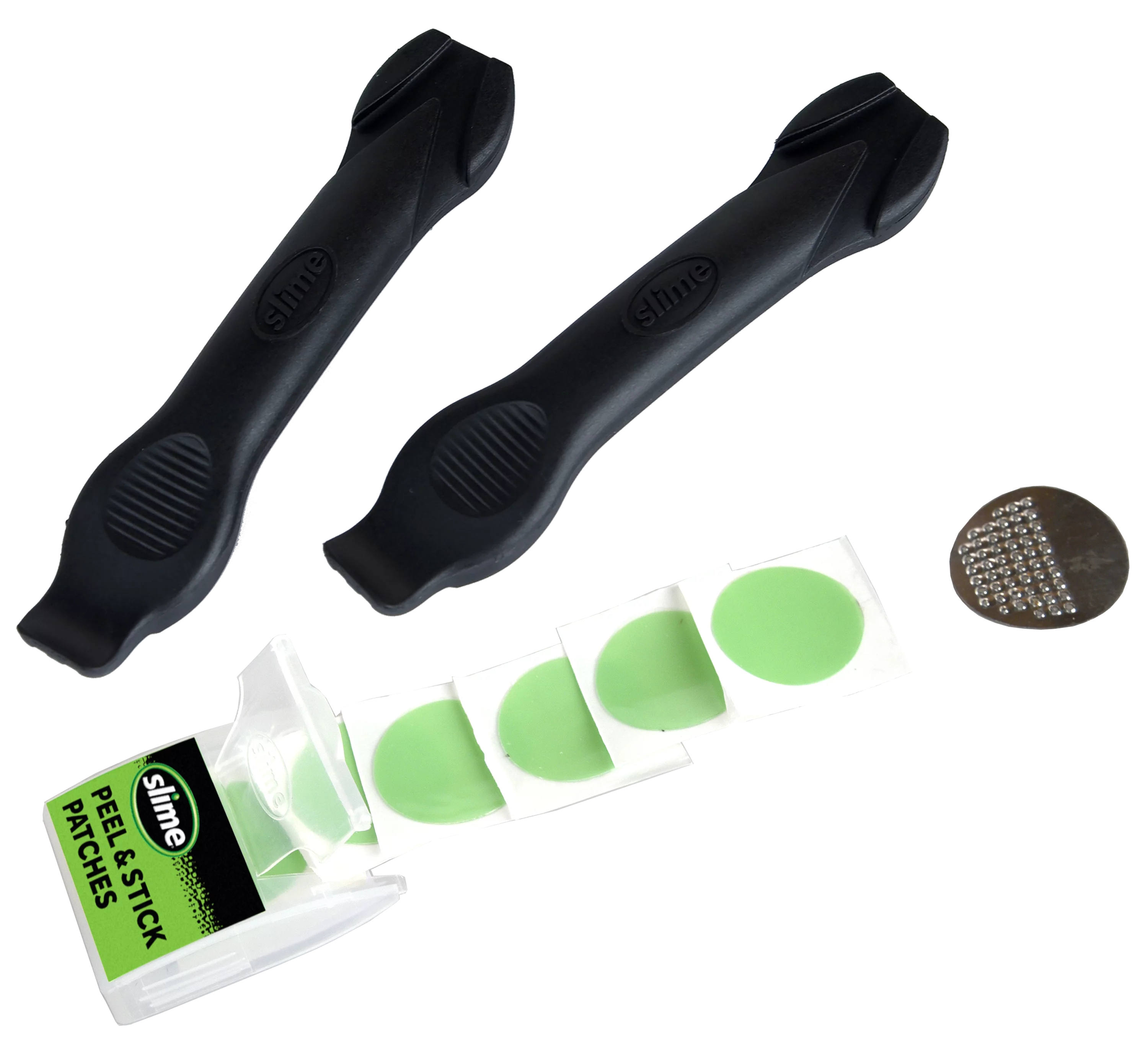 Slime Peel & Stick Bicycle Tire Repair Kit Patches with Levers - 20483 - Inhomebuy