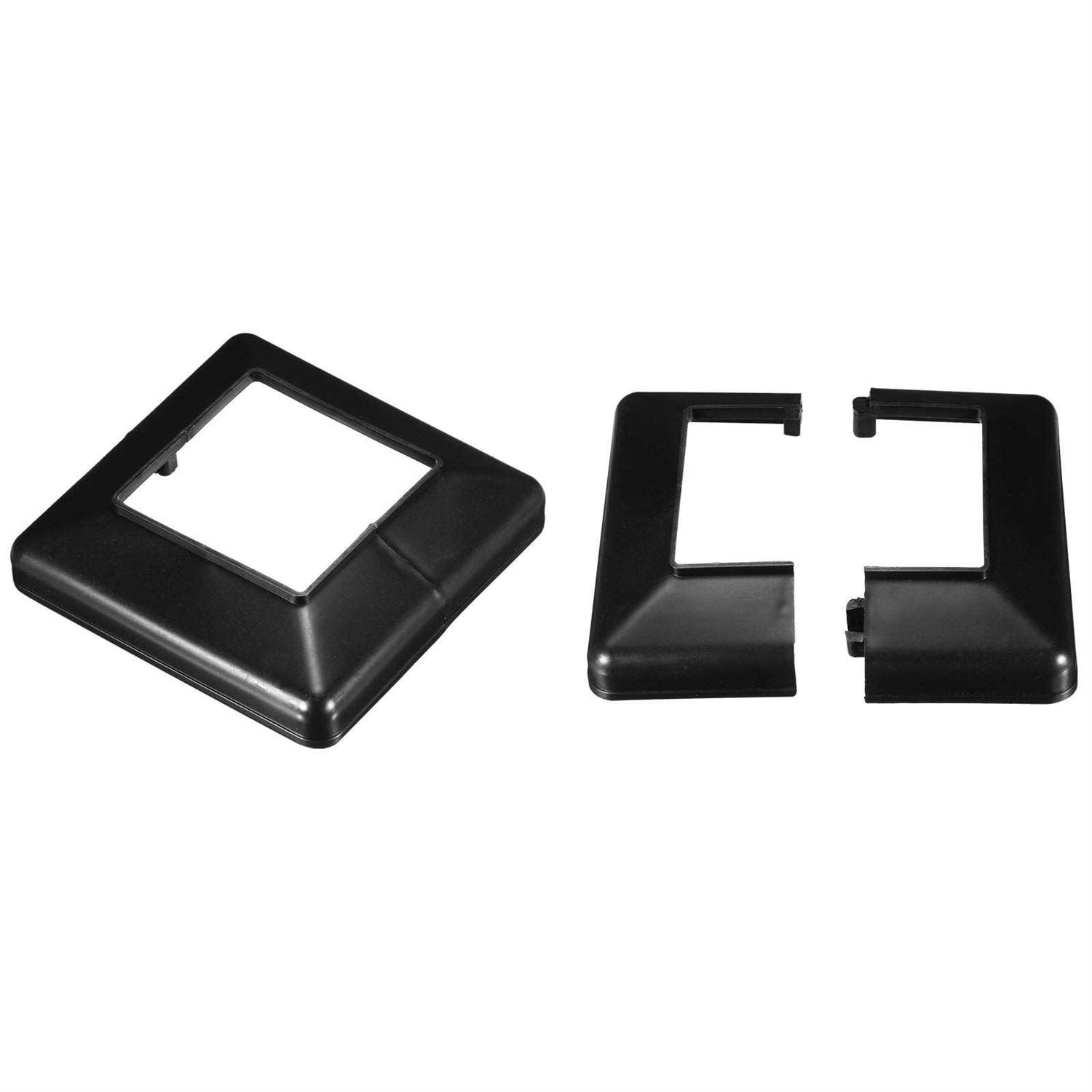 Unique Bargains Deck Post Base Cover 6Pcs Split Style Post Bracket Post Base - Inhomebuy