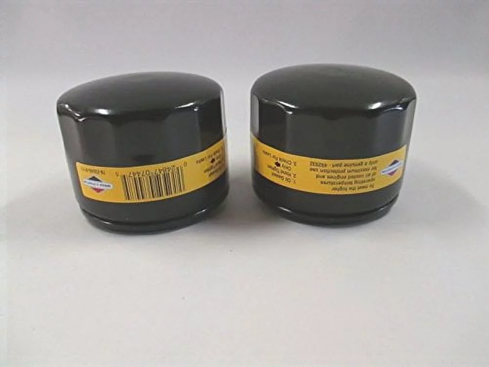 Briggs & Stratton Genuine OEM 492932 492932S Oil Filter (2 Pack) - Inhomebuy