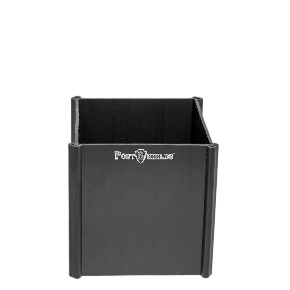 Post Shields 6 in. H x 4 in. W x 4 in. L Plastic Fence Post Protection - Inhomebuy