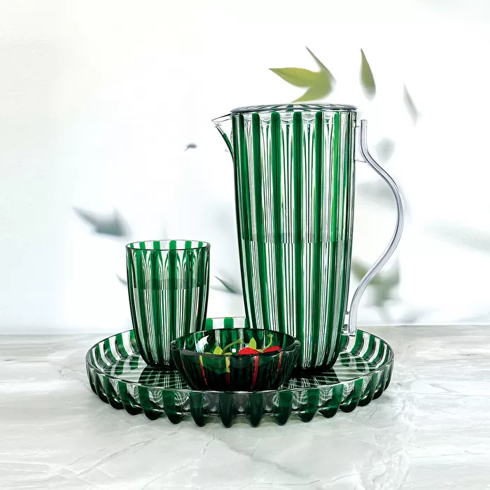 DOLCEVITA ROUND TRAY Emerald - Inhomebuy