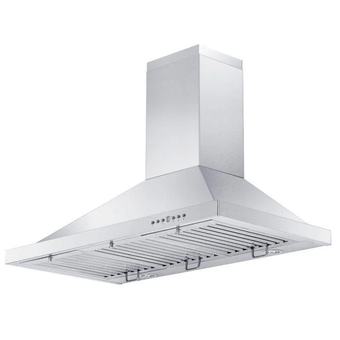 ZLINE 48 in. Convertible Vent Outdoor Approved Wall Mount Range Hood in Stainless Steel, KB-304-48 - Inhomebuy