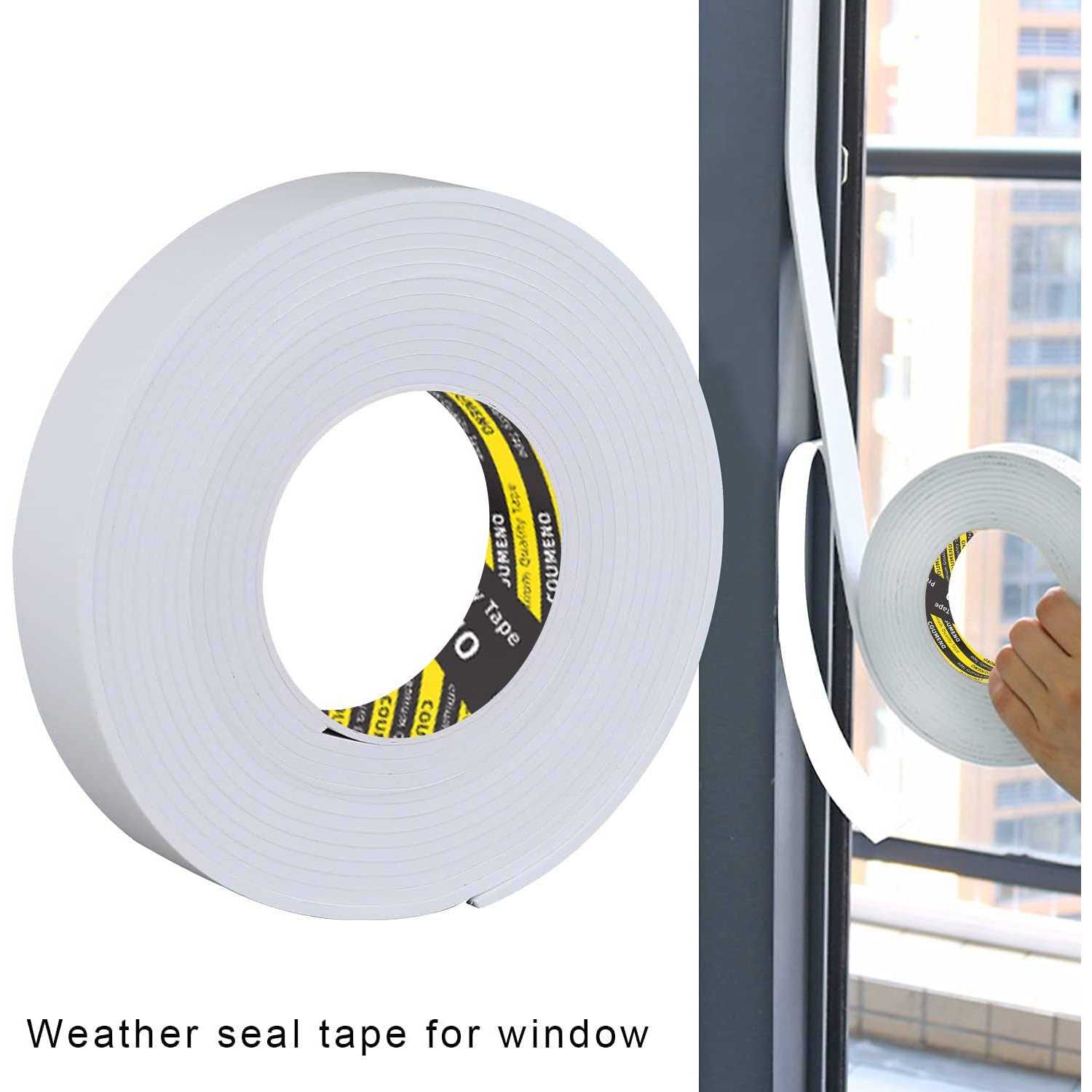 COUMENO Door Gap Sliding Window High Viscosity Sealing Strip, Shock Absorbing Buffer Sound and Noise Reduction - Inhomebuy