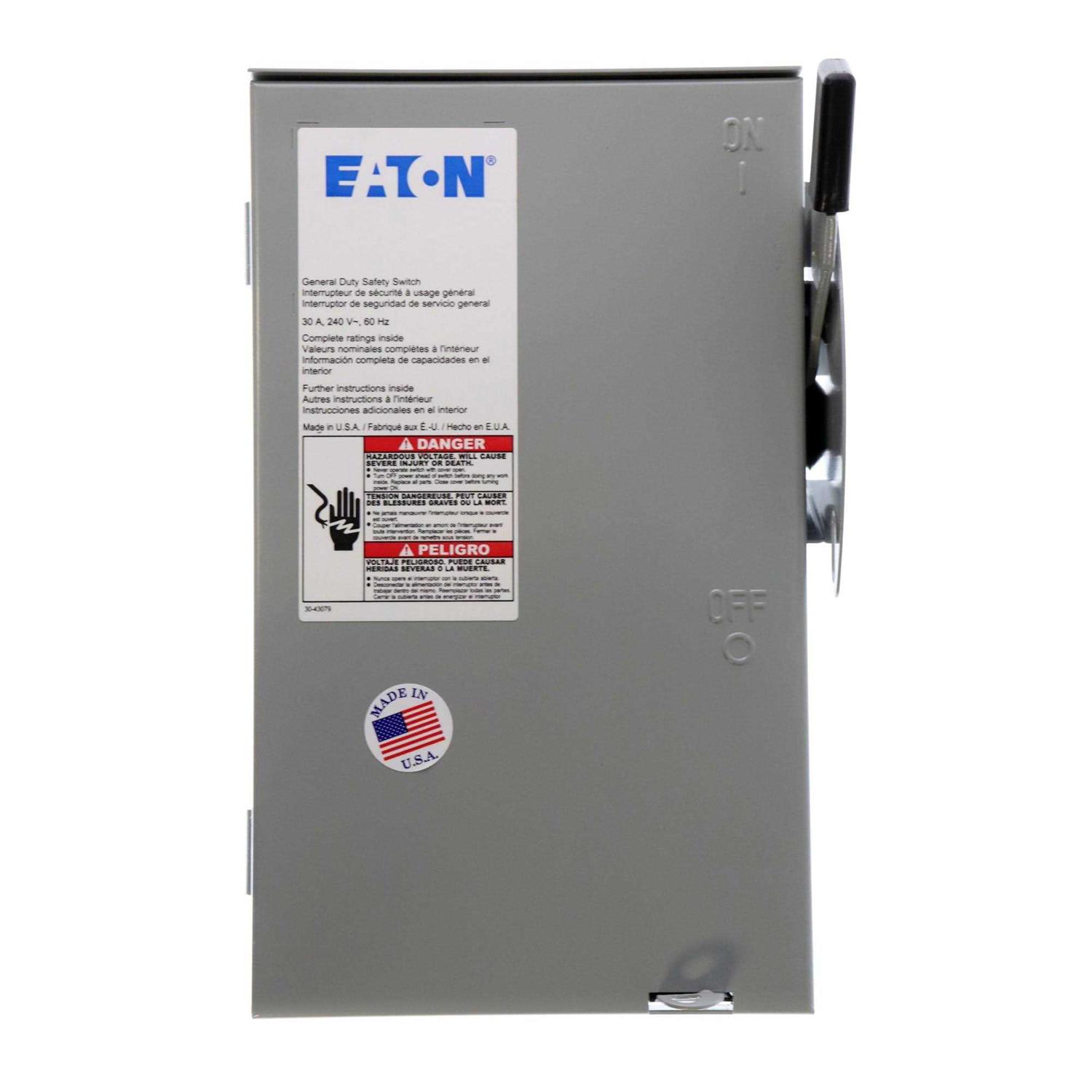 Eaton DG321NGB Safety Switch - Inhomebuy