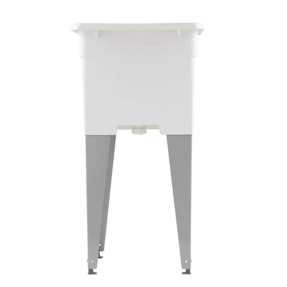 Mustee 19W Utilatub Laundry Tub Wall - Inhomebuy
