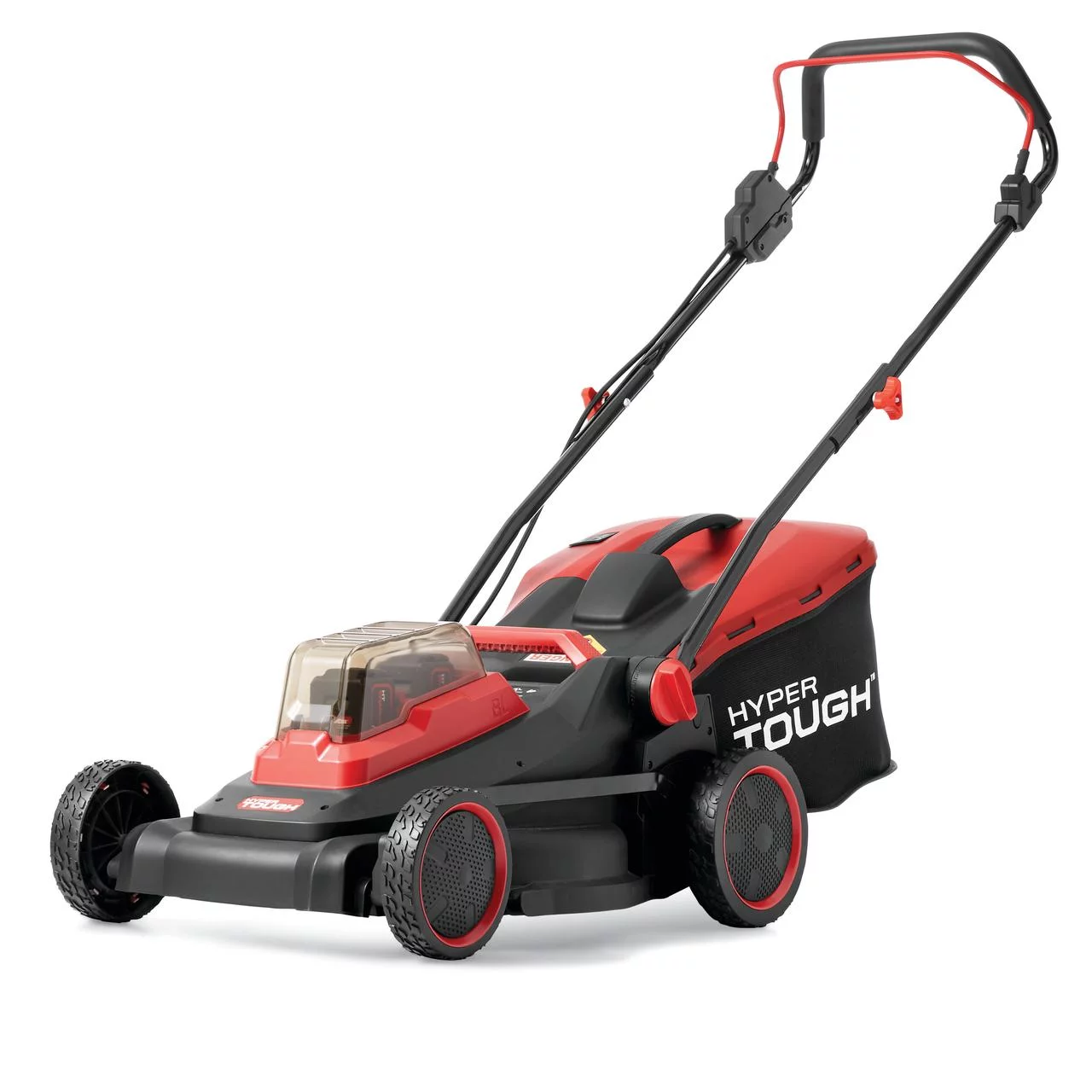 Hyper Tough 40V 18-inch Battery Powered Brushless Push Mower Kit, HT13-401-003-01 - Inhomebuy