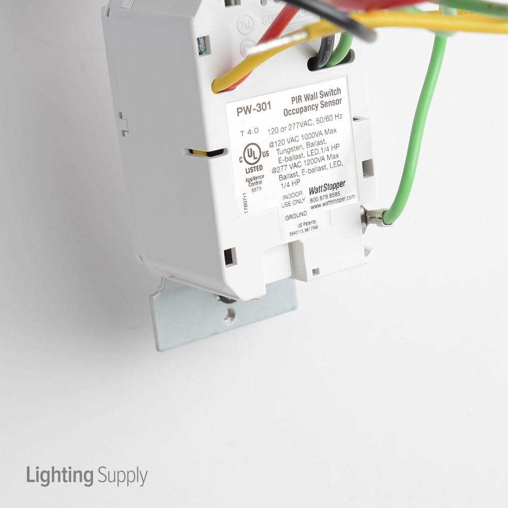 Wattstopper LVSW-101 1 Button W/LED Low Voltage Switch LVSW-101-W - Inhomebuy