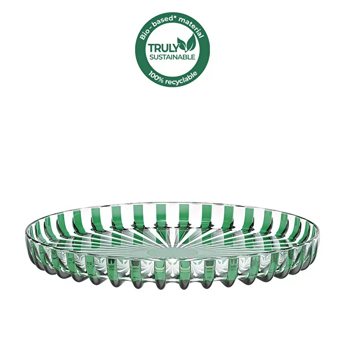 DOLCEVITA ROUND TRAY Emerald - Inhomebuy