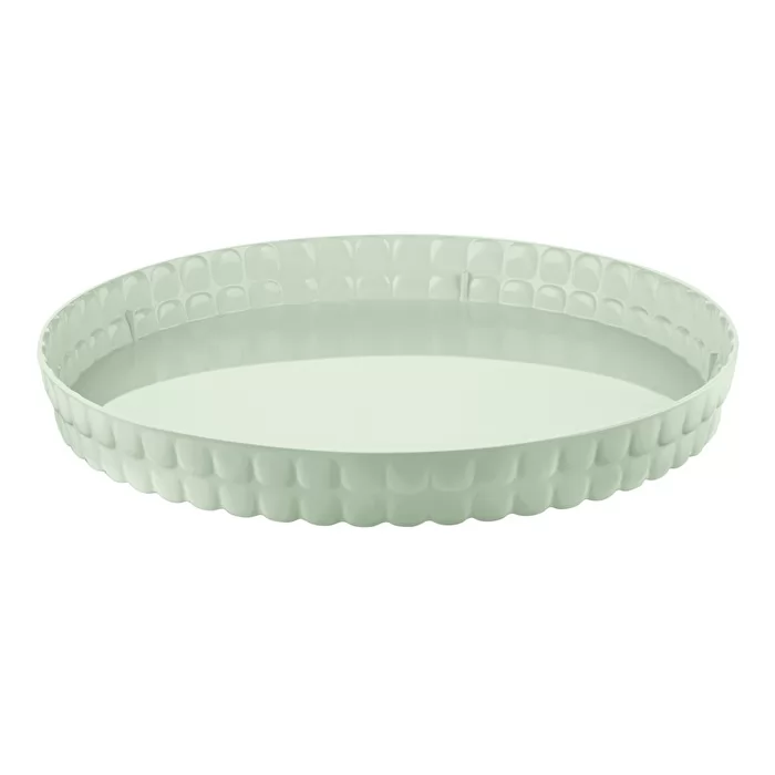 Round Tray Tiffany Mauve Green - Inhomebuy
