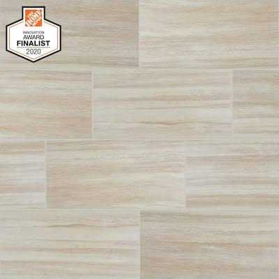 Daltile QuicTile 12 in. x 24 in. Graphite Matte Porcelain Locking Floor Tile - Inhomebuy