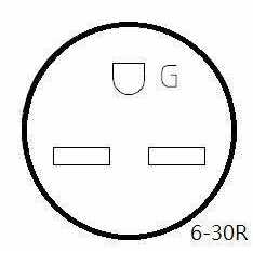Parkworld 886399 Shore Power 50A to RV & EV Power Adapter Cord Nema Ss2-50p/Cs6365 to 14-50r 1.5ft - Inhomebuy