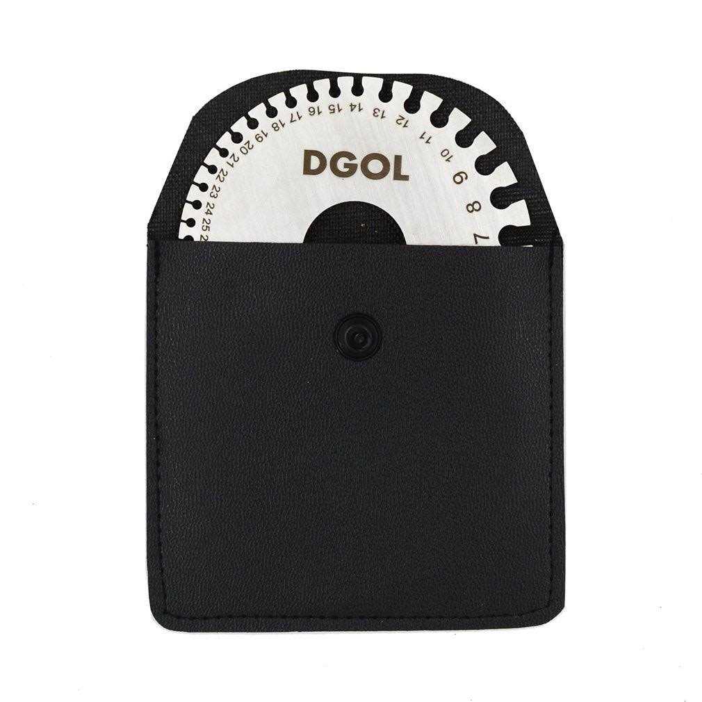 DGOL Stainless Steel Mini Portable Metal Sheet Thickness Gauge Material Wire Thickness Gage - Inhomebuy
