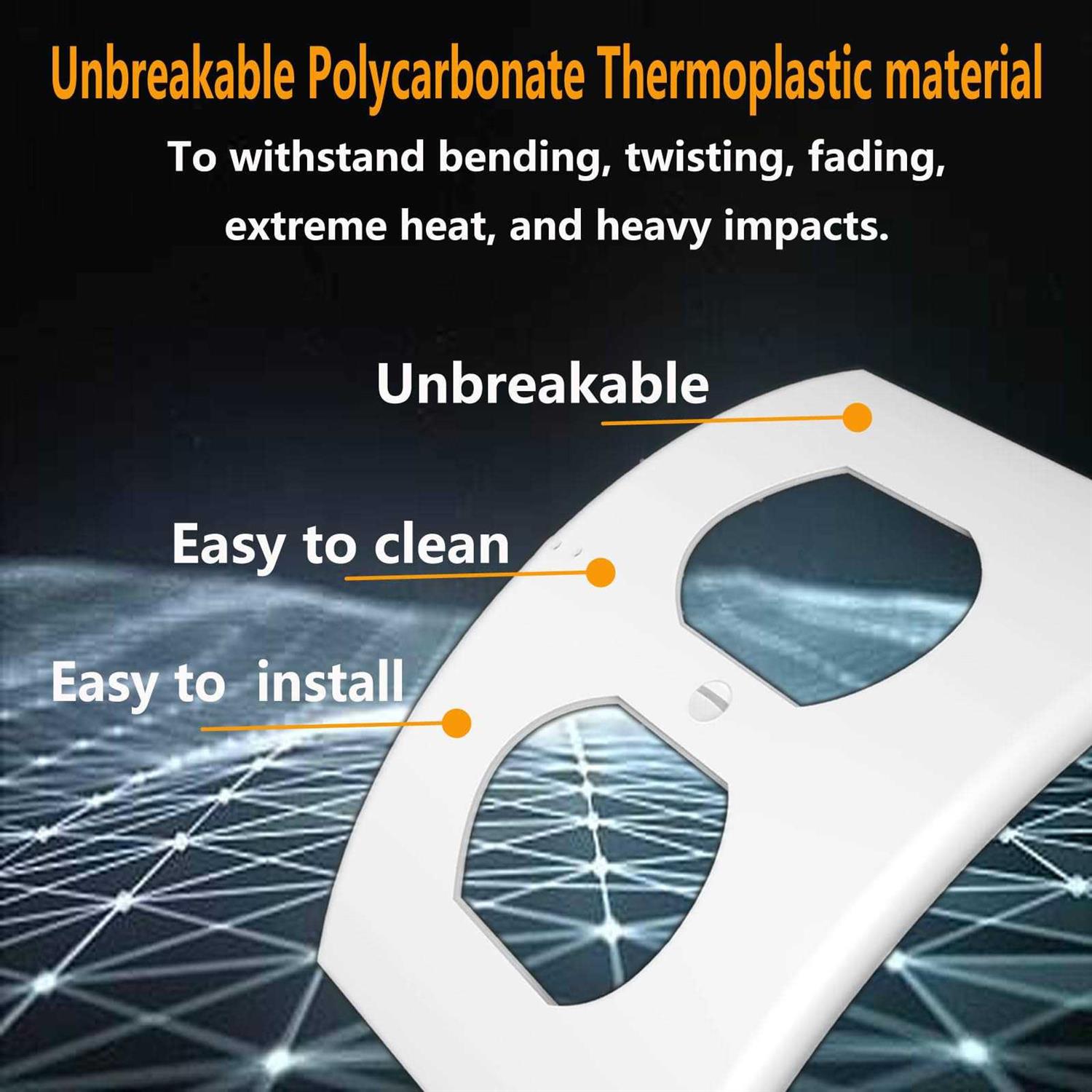 Outlet Covers Safety Electrical Plug Covers by HAWATOUR - Inhomebuy