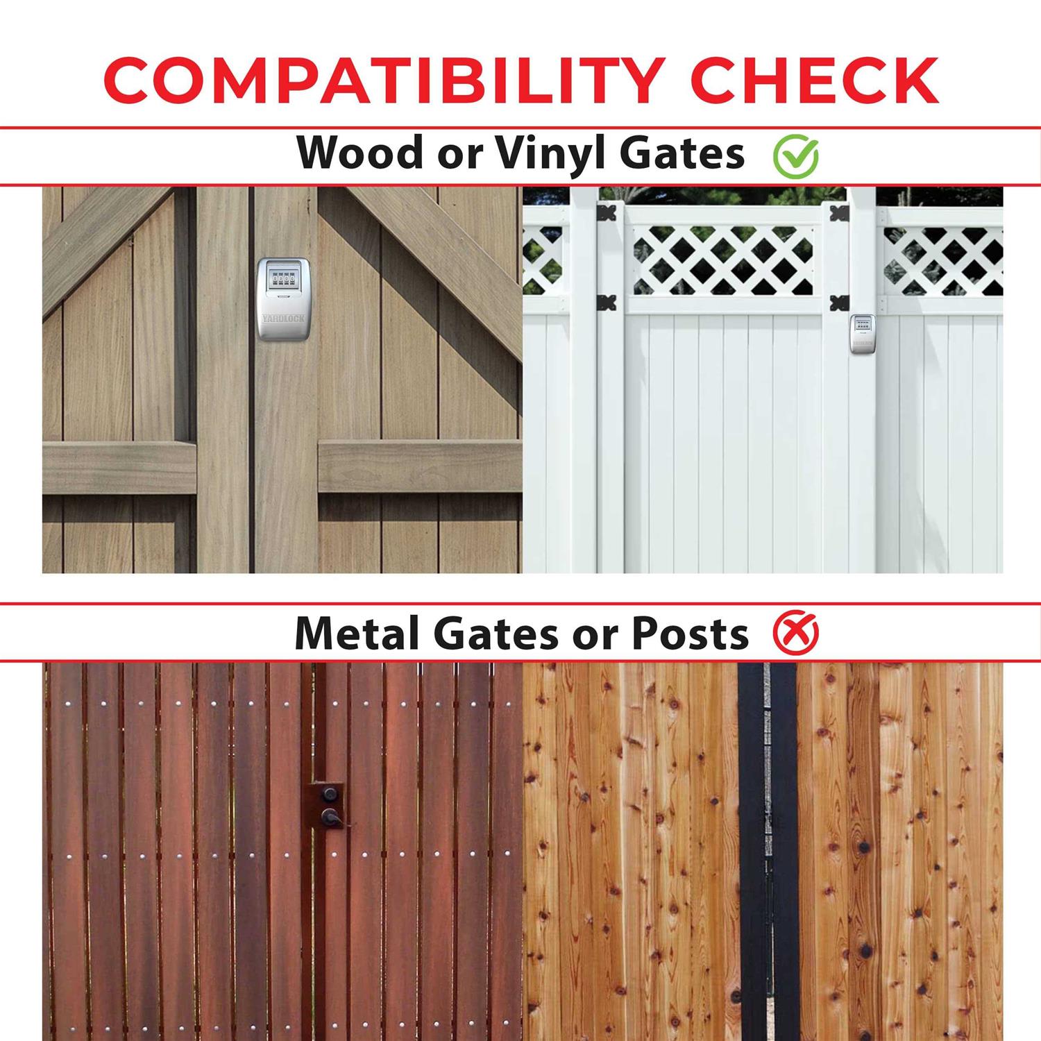 YARDLINK No Dig Fence 3-ft H x 3.5-ft W White Vinyl Fence Panel | 820392S - Inhomebuy
