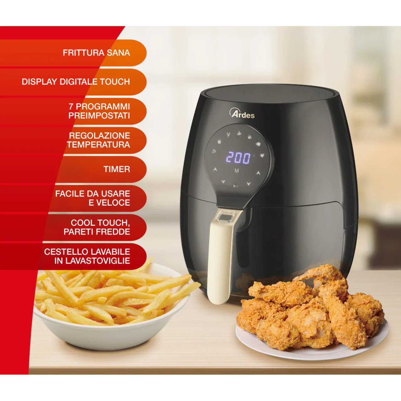 Airfryer 5L - Eldorada Maxi - Inhomebuy