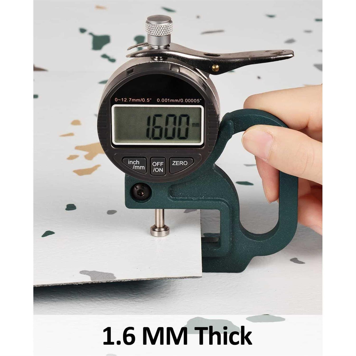 WESTICK Peel and Stick Floor Tile Bathroom Self Adhesive Vinyl Flooring Durable Floor Tiles Peel and Stick Waterproof Removable - Inhomebuy