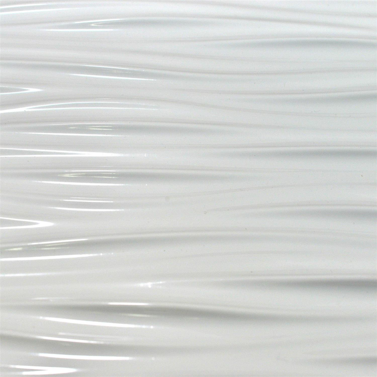 Wilderness 18.5 x 24.3 Vinyl Wall Paneling in Snow White Innovera Decor by Palram - Inhomebuy