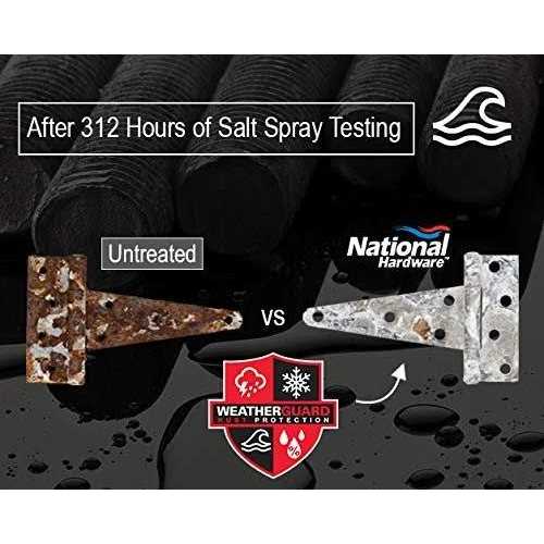 National Hardware Double Hinge Safety Hasp - Inhomebuy