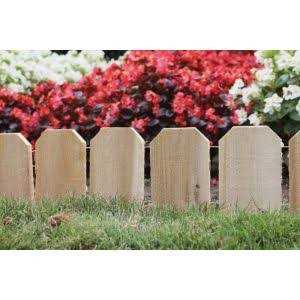 Greenes Fence CritterGuard 23.5 in. Cedar Garden Fence - Inhomebuy