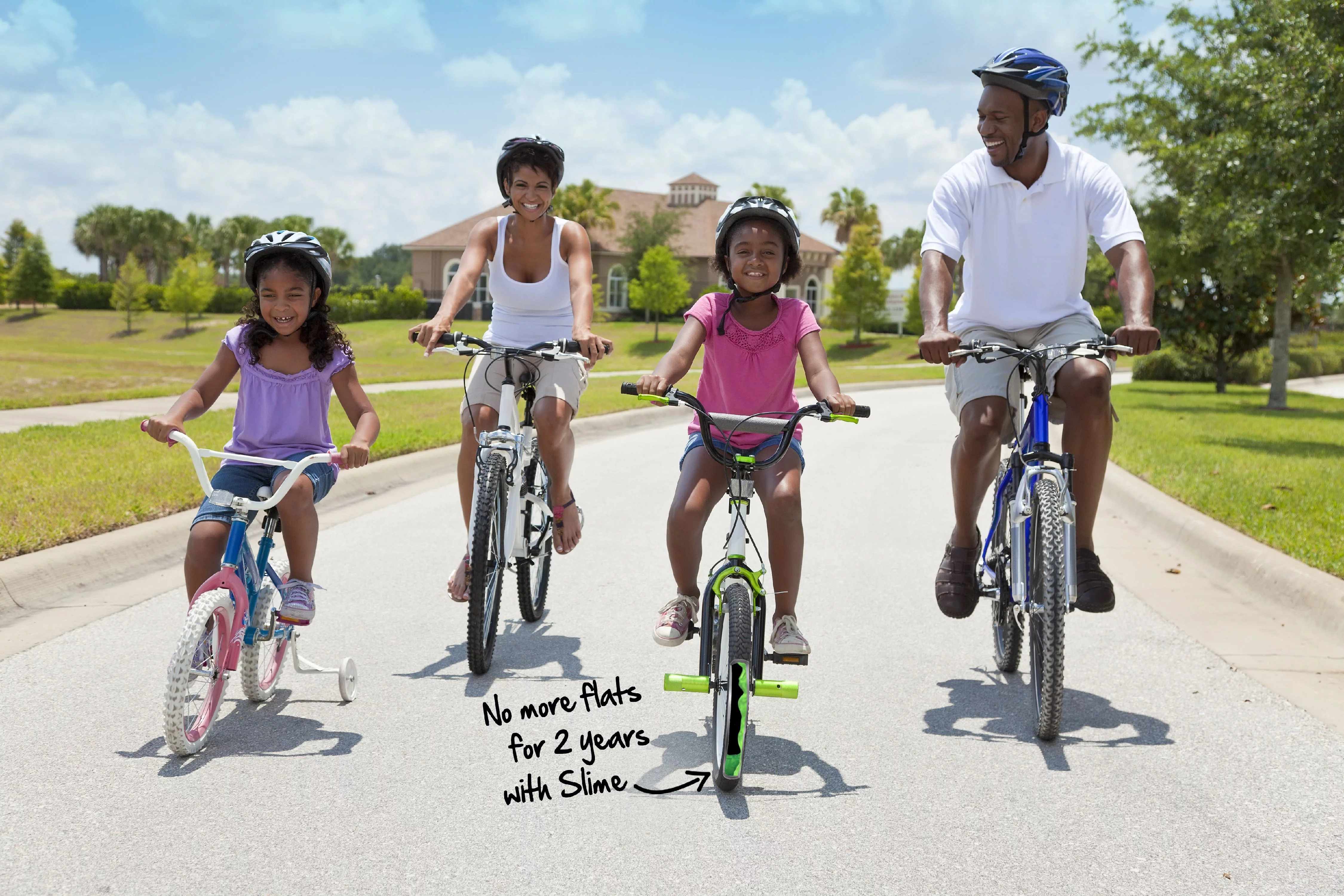 Slime Extra Strong Self-Sealing Bicycle Tube Schrader 1 3/8