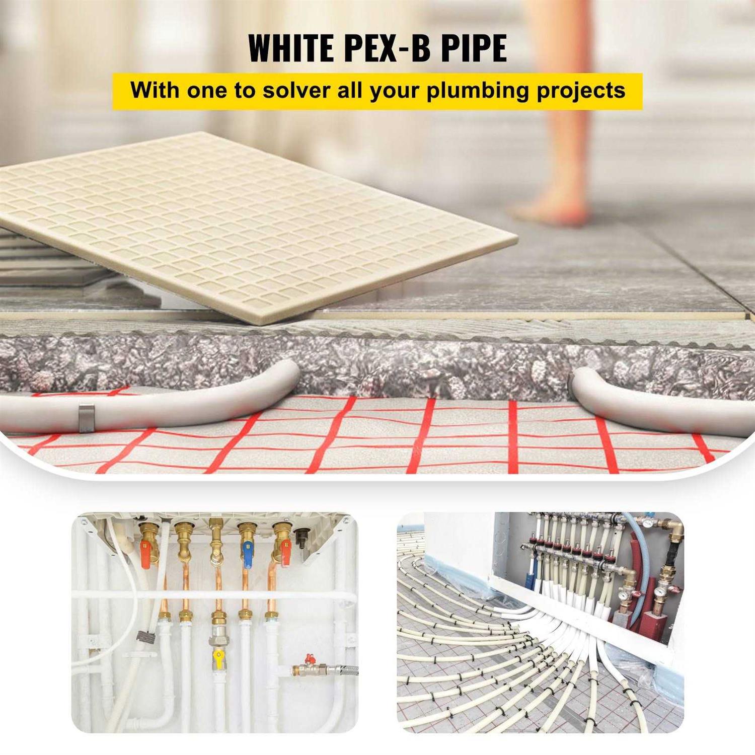 VEVOR Pex Heat Transfer Plates Radiant Heat Transfer Plates Aluminum 12 inch DBCND - Inhomebuy