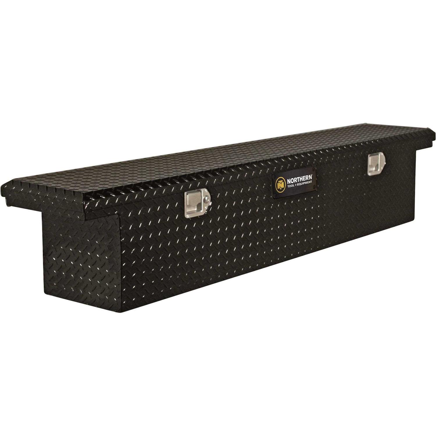 Northern Tool Side-Mount Truck Tool Box Aluminum Matte Black - Inhomebuy