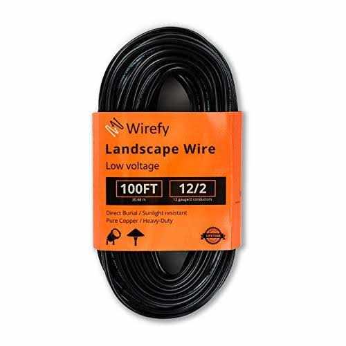 Wirefy Low Voltage Landscape Lighting Wire - Inhomebuy