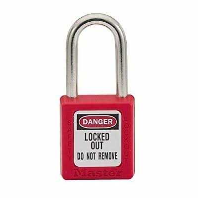 Master Lock Red Safety Padlock 410RED - Inhomebuy
