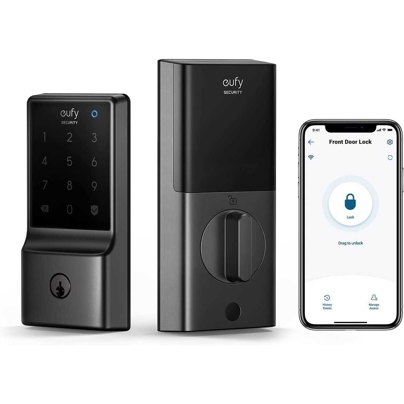 eufy Security C210 Smart Lock 5-in-1 Keyless Entry Door Lock - Inhomebuy