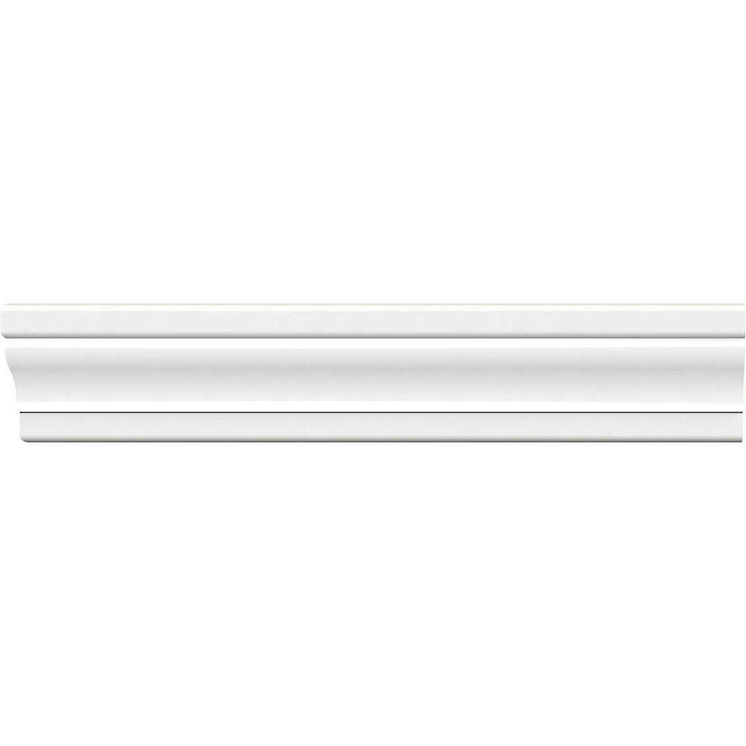 Ekena Millwork 2 in. x 5/8 in. x 96 in. Drip Cap Moulding - Inhomebuy