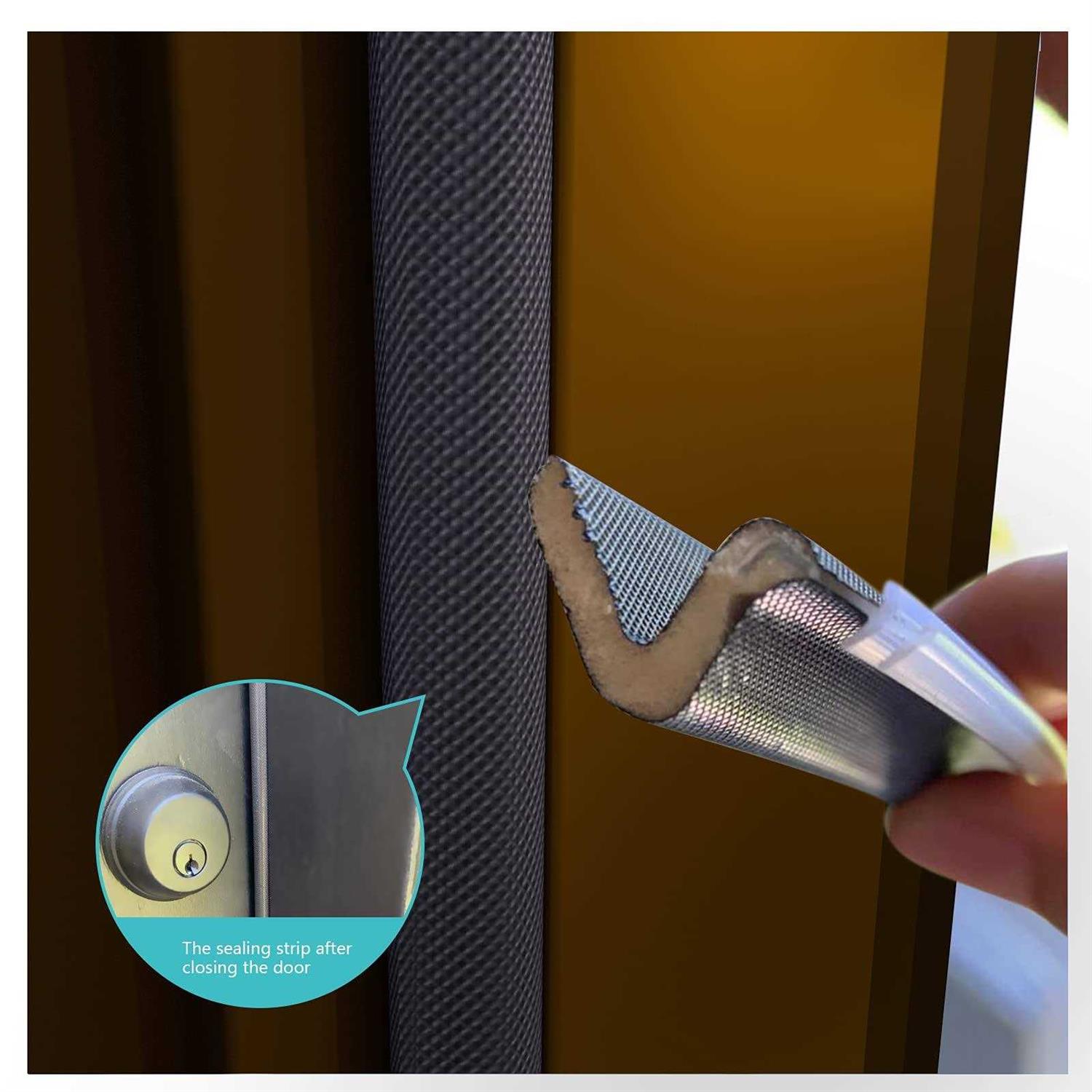 Weather Stripping Door Window Seal Strip 33 Ft Selfadhesive Strong Adhesion - Inhomebuy
