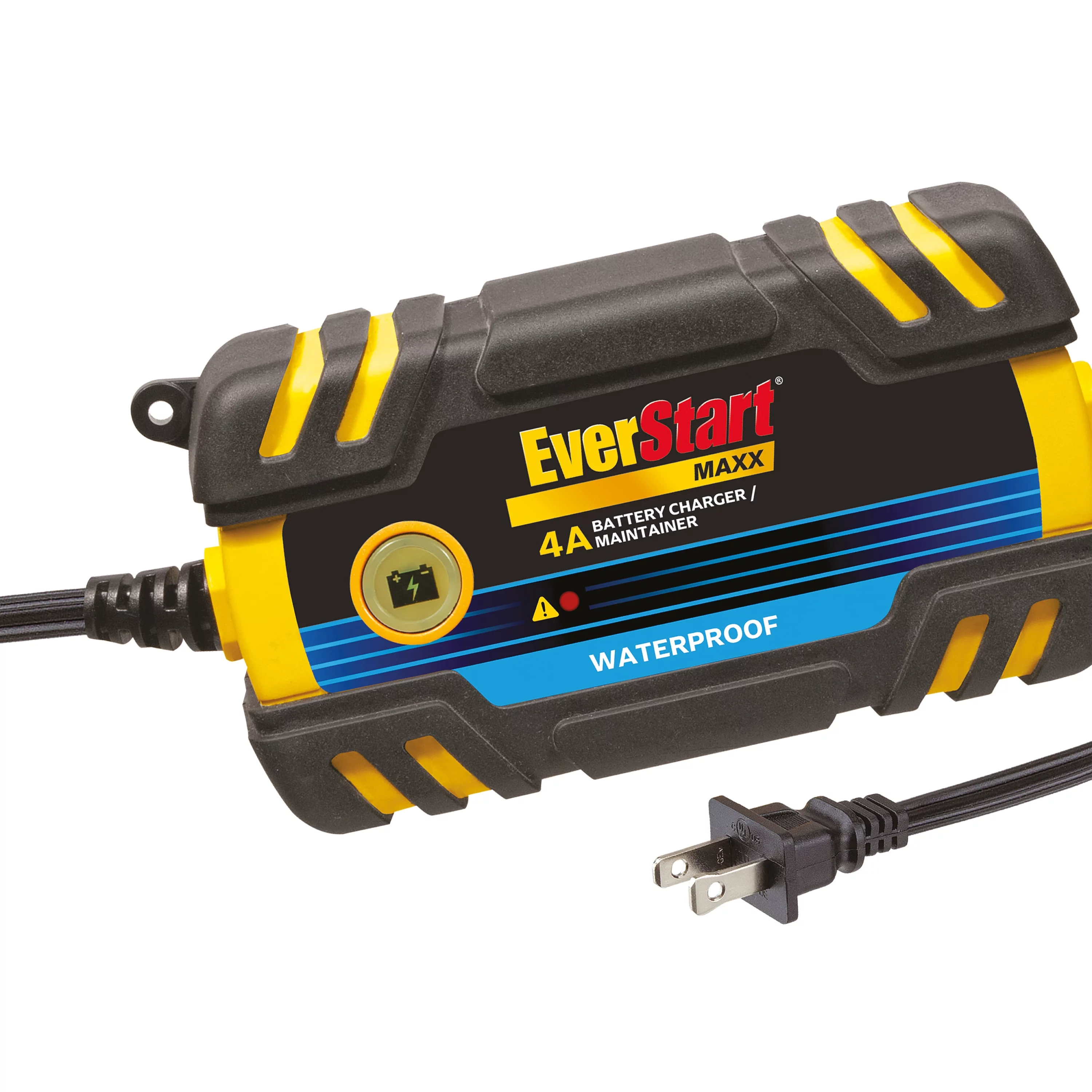Everstart Maxx 4 Amp Waterproof 12v Automotive and Marine Battery Charger (BC4WE) - Inhomebuy