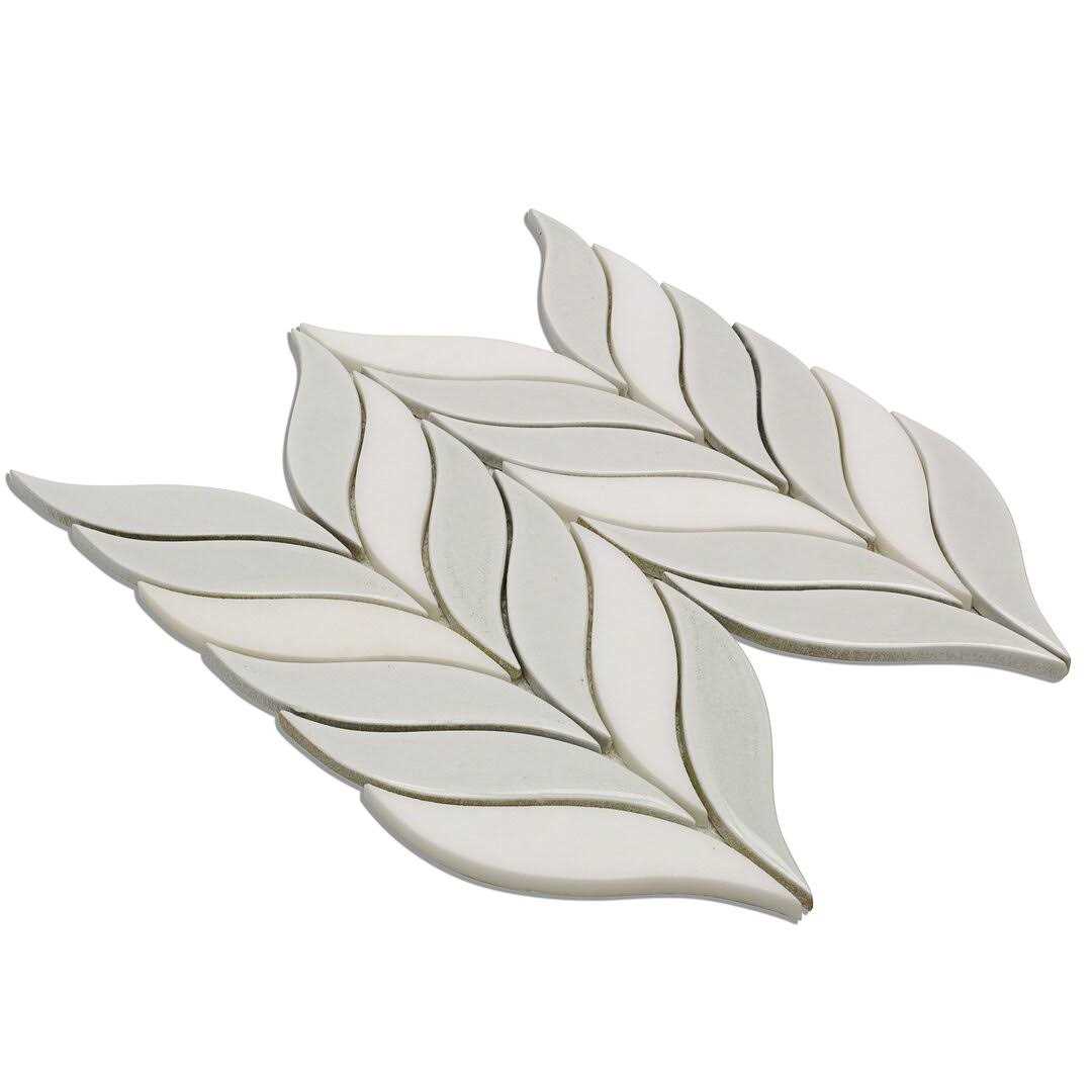 Delphi Sprig 2×22 x 3×22 Ceramic Mosaic Tile Ivy Hill Tile - Inhomebuy